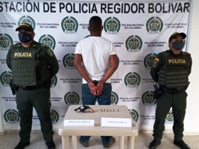 Capturan sujeto armado en el municipio de Regidor en el sur de Bolívar