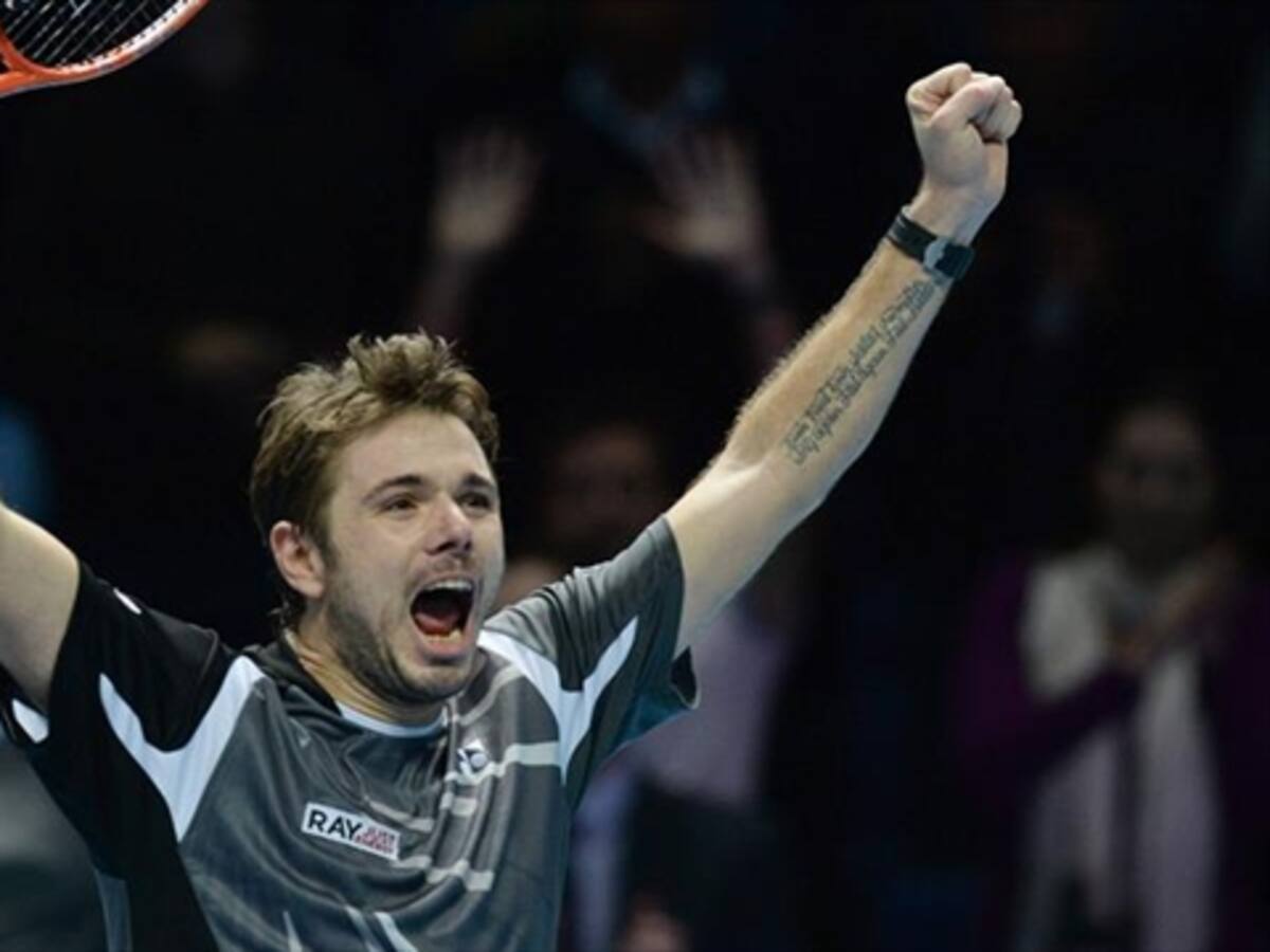 Wawrinka completa el cuadro de las semifinales en el Masters de Londres