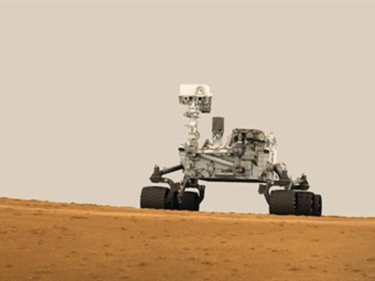 La misión espacial Curiosity extrae las primeras muestras de Marte