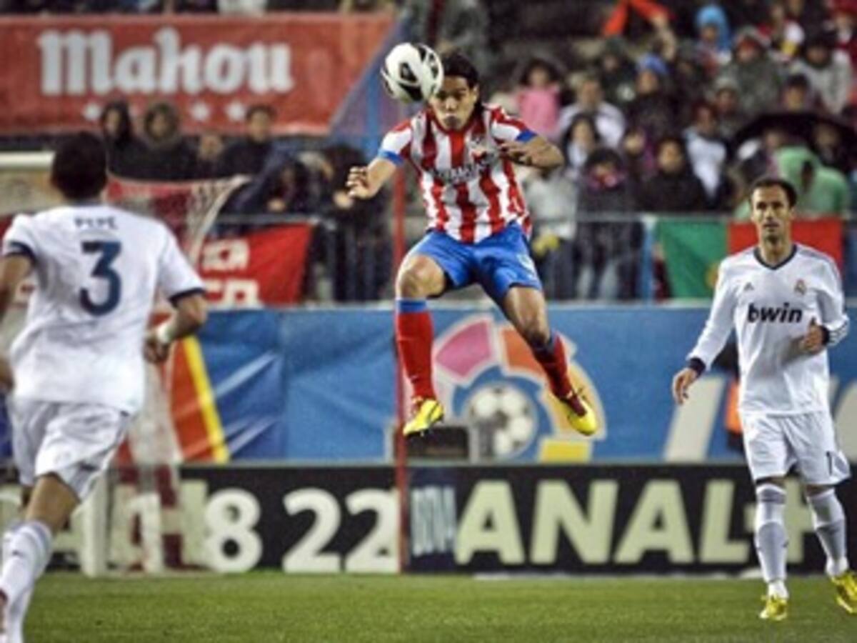 Falcao marcó pero no le alcanzó a su equipo para vencer al Real Madrid