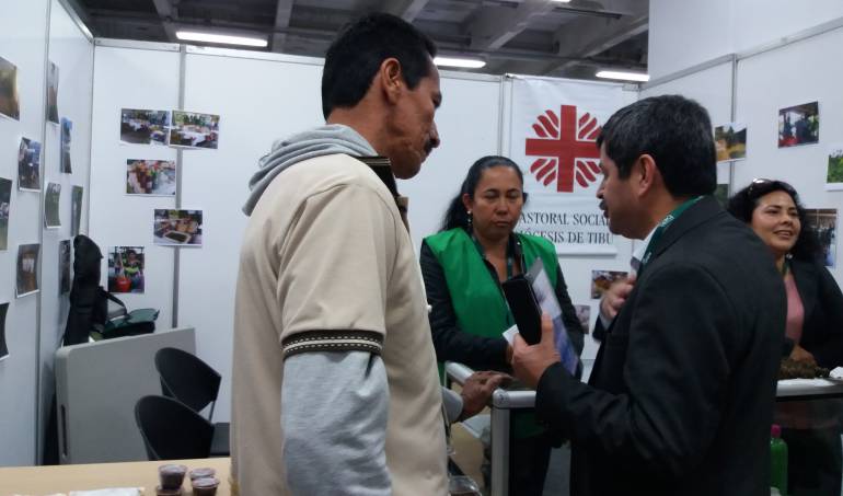 Campesinos de El Catatumbo en Expo Agrofuturo