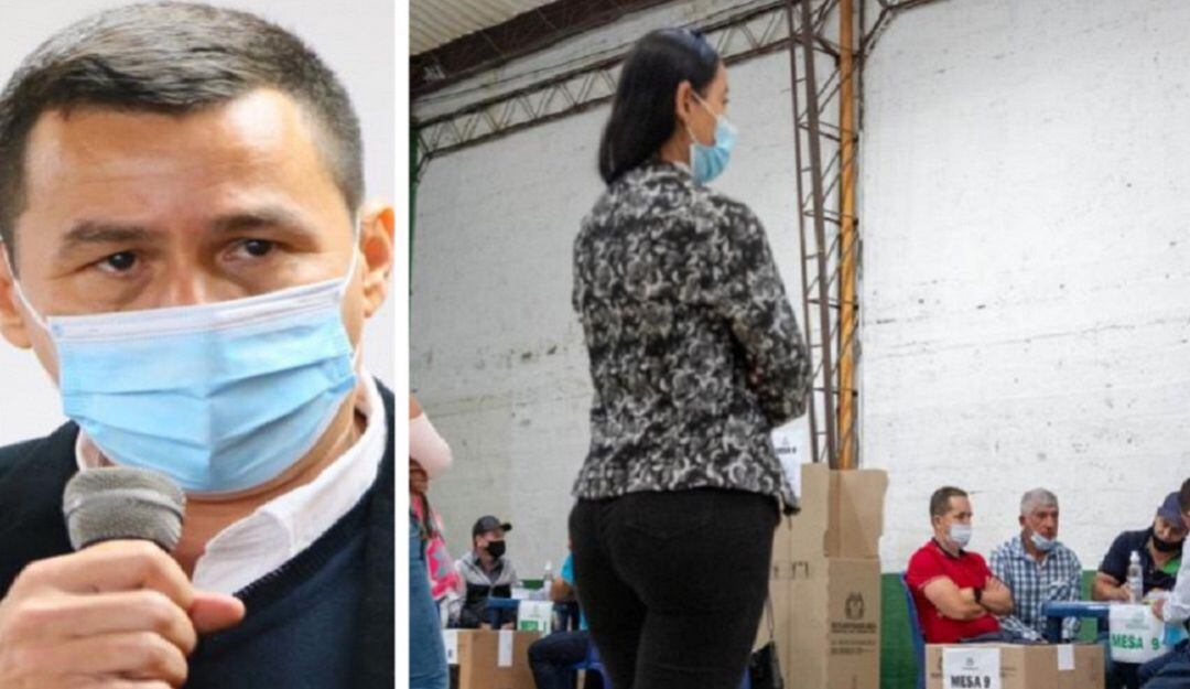 El delegado de la Registraduría en Córdoba, Pedro Tulio Rubio Sánchez, invita a votar temprano