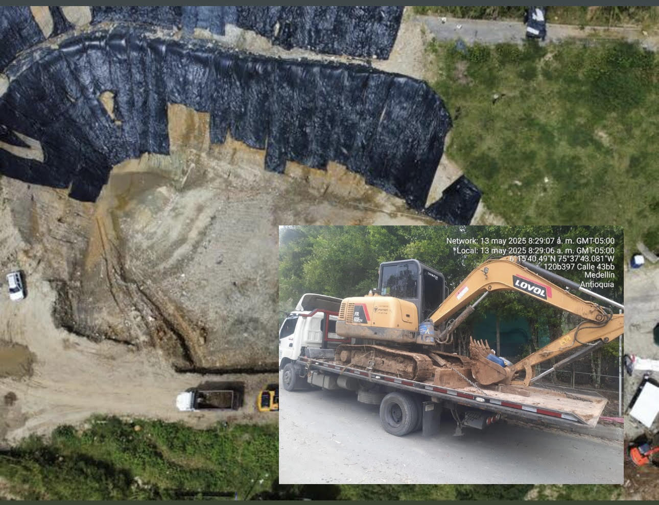 La Escombrera de la comuna 13 de Medellín. Foto: Cortesía.