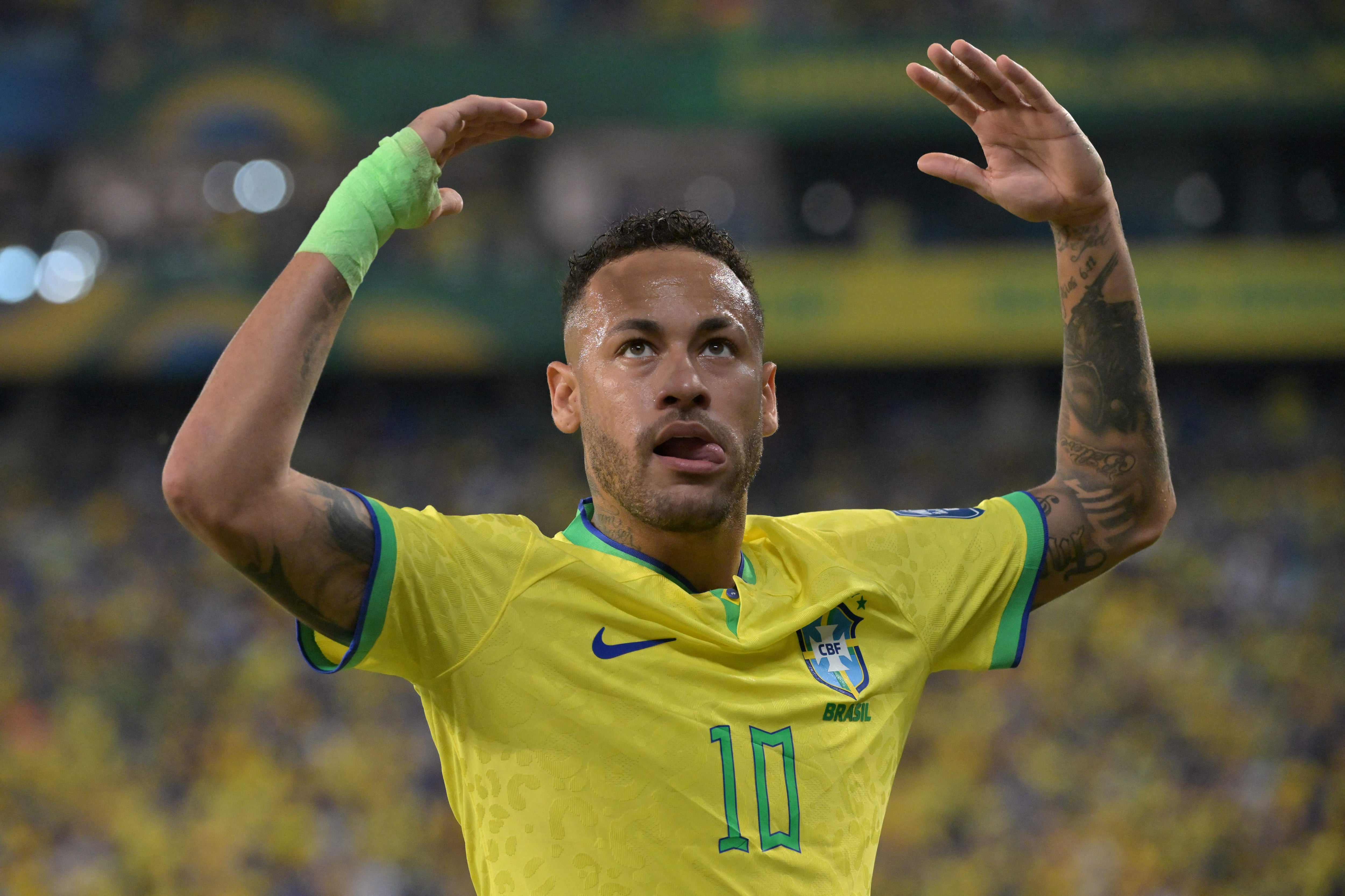 Convocatoria de Brasil para el Mundial 2026: ¡Neymar comanda la lista de Carlo Ancelotti!. (Photo by NELSON ALMEIDA / AFP) (Photo by NELSON ALMEIDA/AFP via Getty Images)