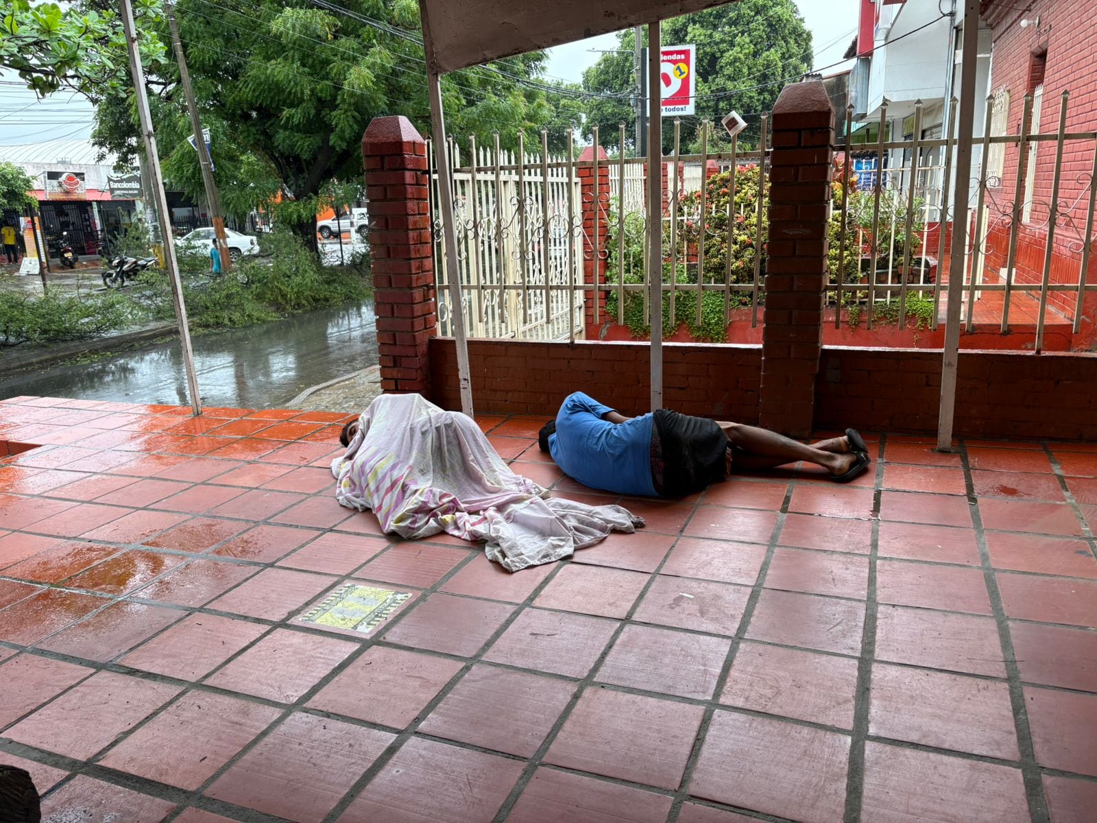 Comunidad de Magdalena en Cúcuta se quejan por el aumento de habitantes en condición de calle. / Foto: Jenny Márquez.