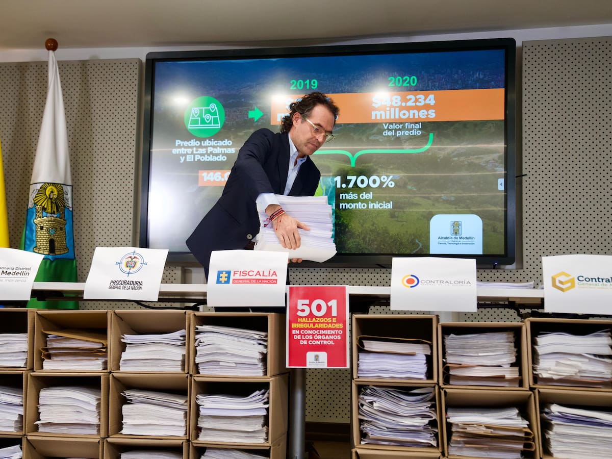 Federico Gutiérrez revela hallazgos de la gestión del exalcalde Daniel Quintero