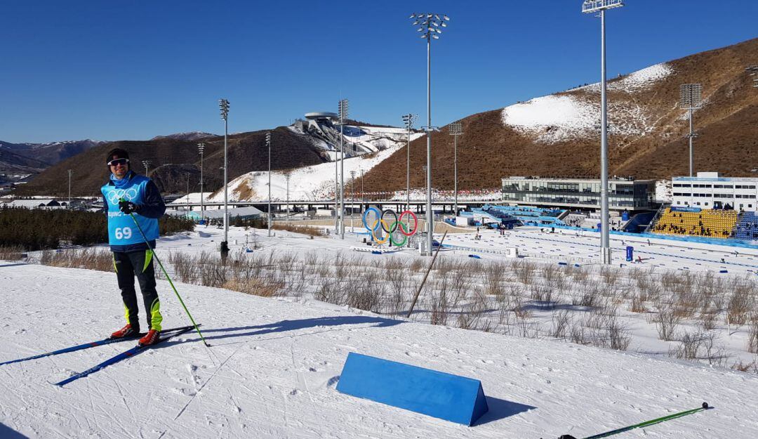 Carlos Quintana, primer colombiano en competir en Beijing 2022.