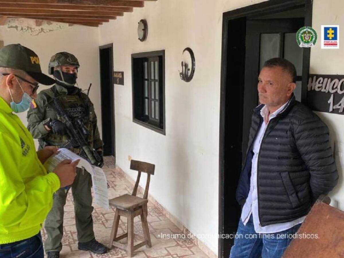 A la cárcel alias "mario bros" presunto cabecilla del "clan del golfo"