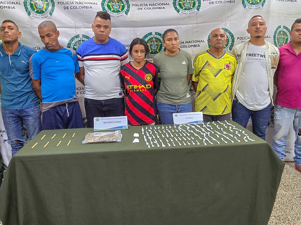 Capturan en Barranquilla a 11 presuntos miembros del grupo delincuencial 'Los Costeños'