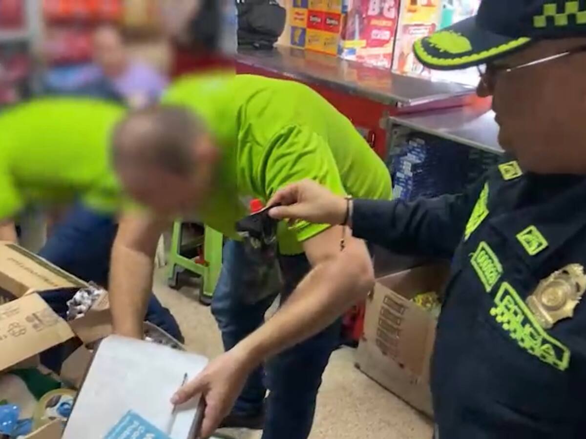 Incautaron más de 10.880 unidades en licor y cigarrillos ilegales en el centro