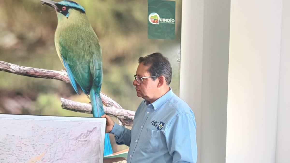 Gustavo Marulanda, director general del IGAC