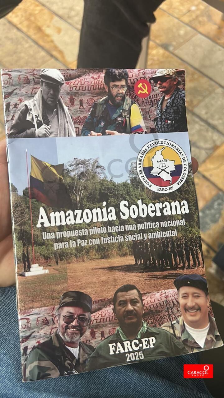 Cartilla de adoctrinamiento en el Amazonas, de las disidencias de Calarcá.