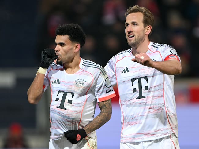 Luis Díaz, el futbolista colombiano que más se devaluó en 2025: sorpresiva razón y listado completo. (Photo by A. Scheuber/FC Bayern via Getty Images)