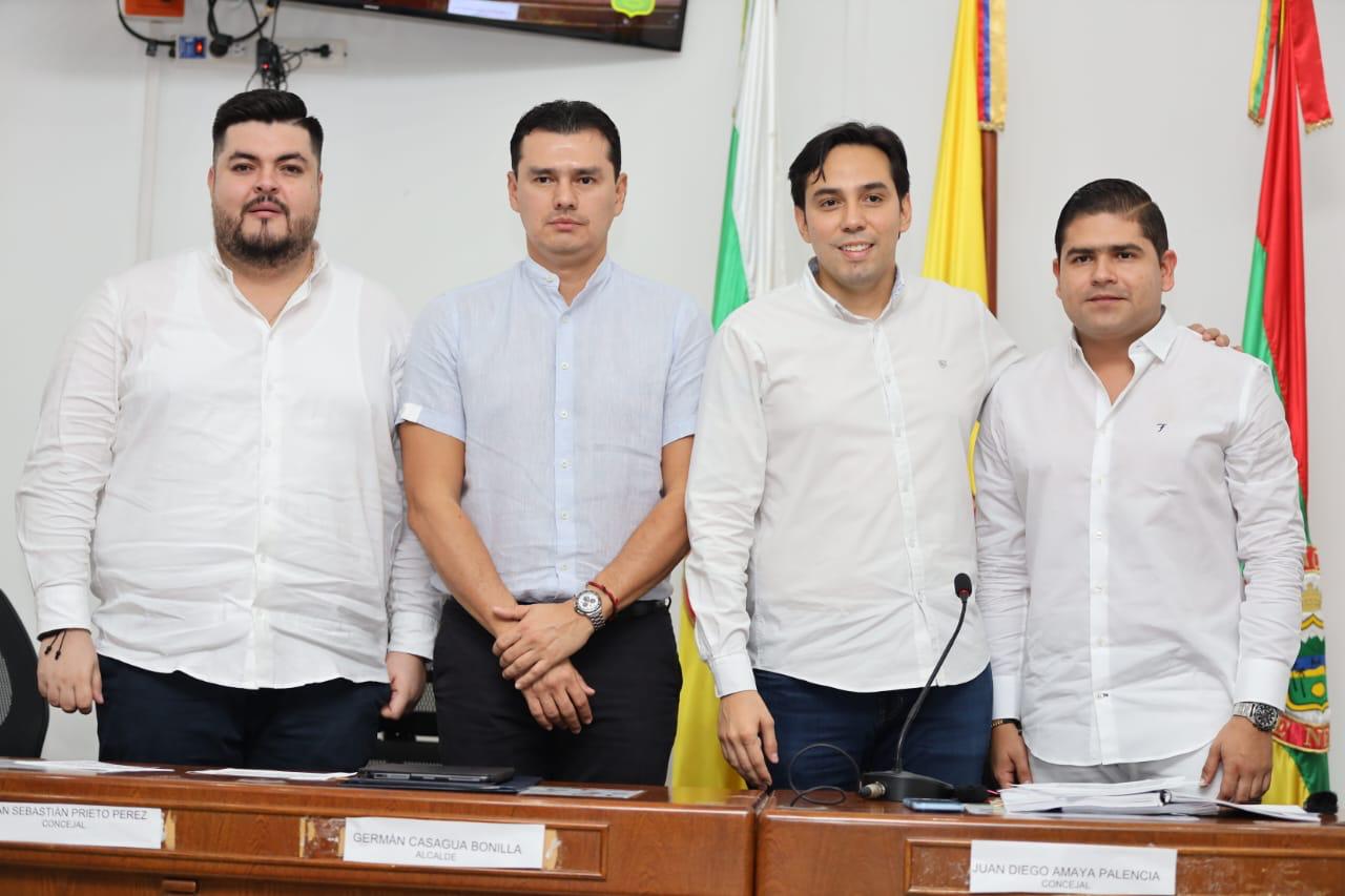 La Mesa Directiva del Concejo de Neiva quedó conformada por Juan Diego Amaya Palencia, Camilo Perdomo Arenas y Juan Sebastián Prieto Pérez.