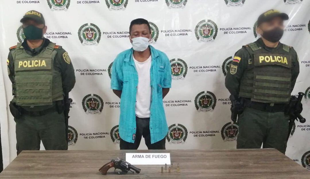 Presunto atracador en El Banco