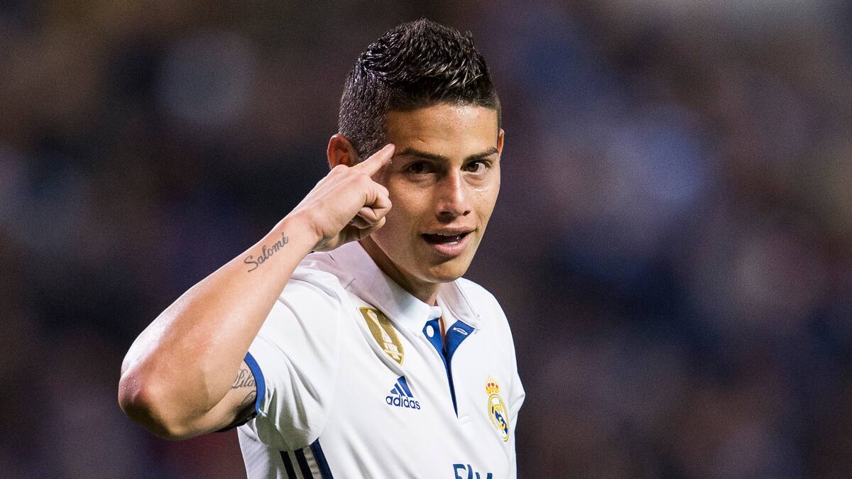 James Rodríguez y su emotivo mensaje al Real Madrid en su cumpleaños 122