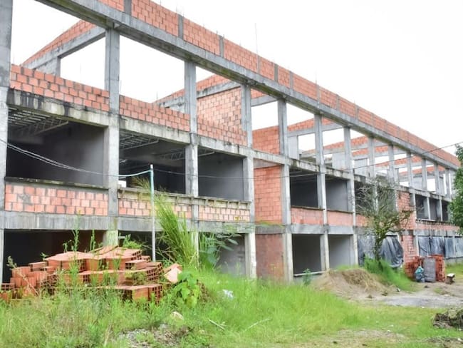 Obras abandonadas en colegios de Ibagué