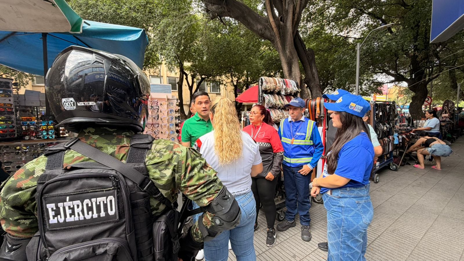 Operativos de recuperación espacio público en e centro de Cúcuta / Foto Cortesía