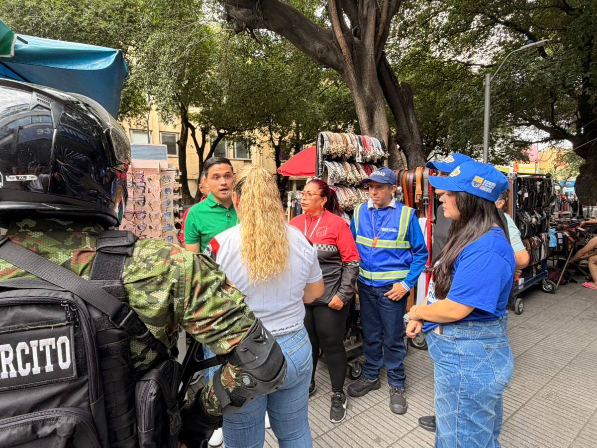 Policía militar y autoridades lideran operativos de recuperación del espacio público en Cúcuta