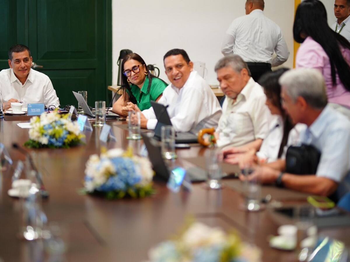 Alcalde electo Dumek Turbay dialogó con Cámara de Comercio y el Puerto de Cartagena