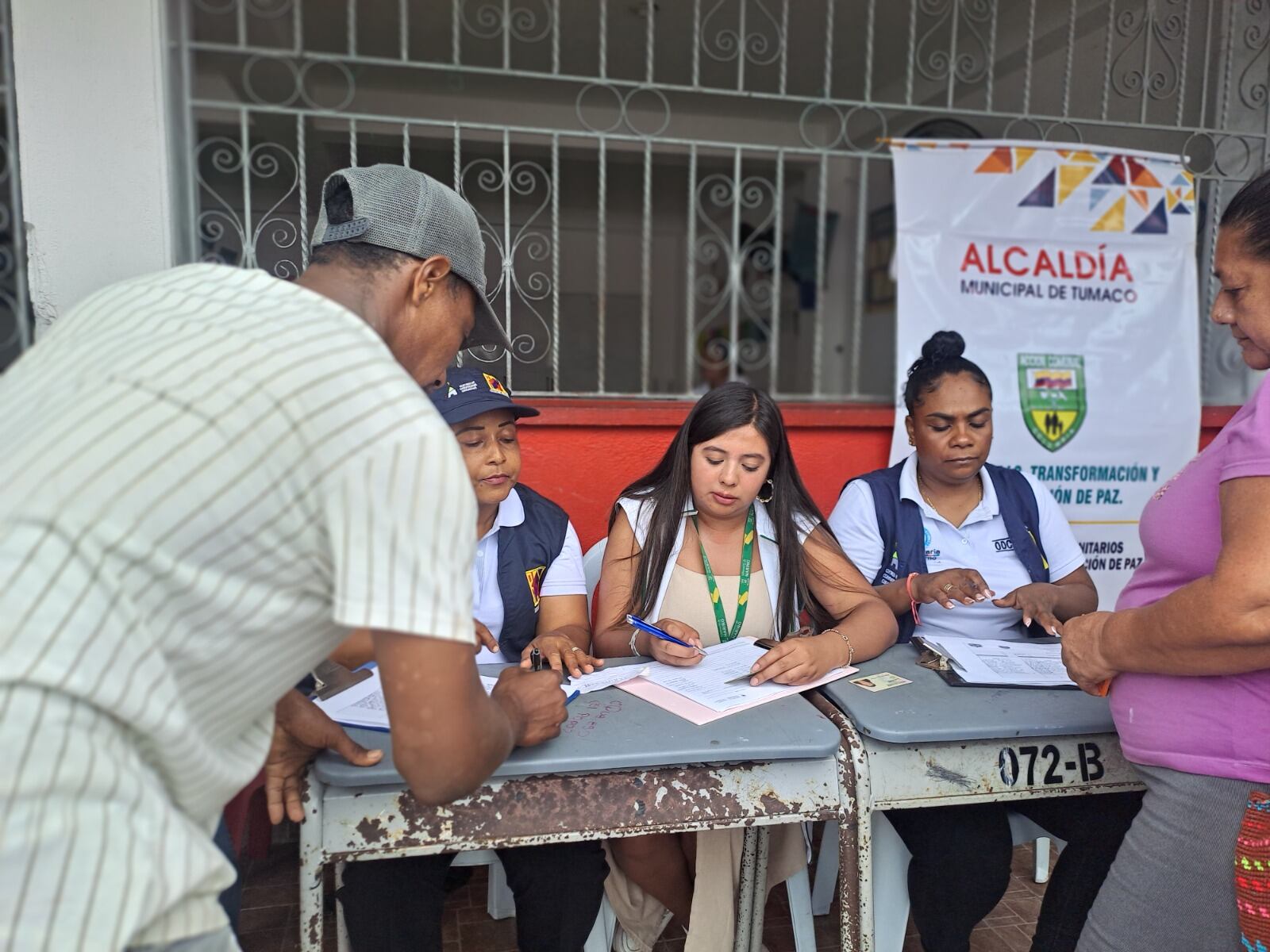 Meas de votación Consulta Pacto Histórico- Cortesía: Gobernación de Nariño