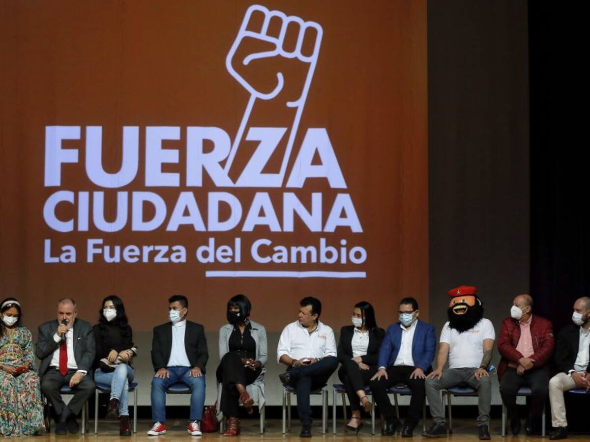 Fuerza Ciudadana oficializó respaldo a la candidatura de Petro y Francia