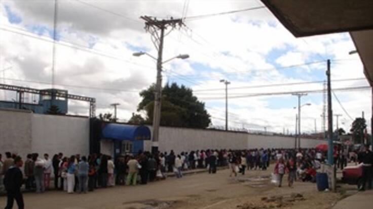 Comienza el ‘pico y placa’ en la cárcel Modelo de Bogotá