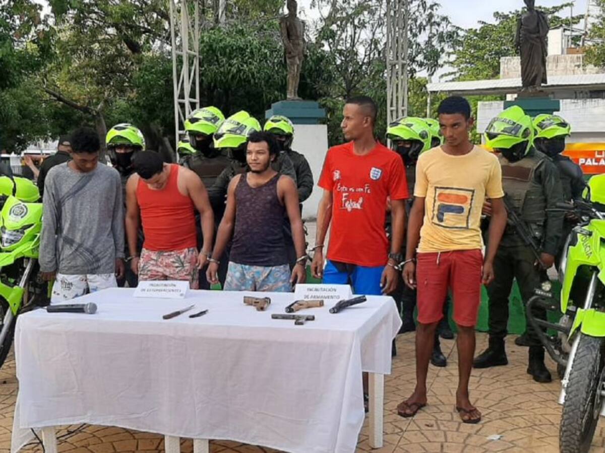 Operativos de la Policía Bolívar dejan 15 capturas en Magangué