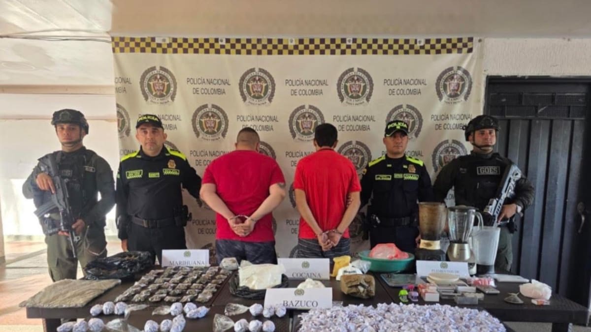 Desmantelan centro de acopio de drogas en Girardot: encontraron más de 9 mil dosis de bazuco