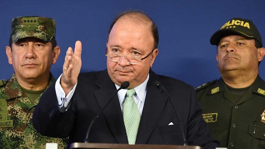 Luis Carlos Villegas, ministro de Defensa. Foto: Colprensa