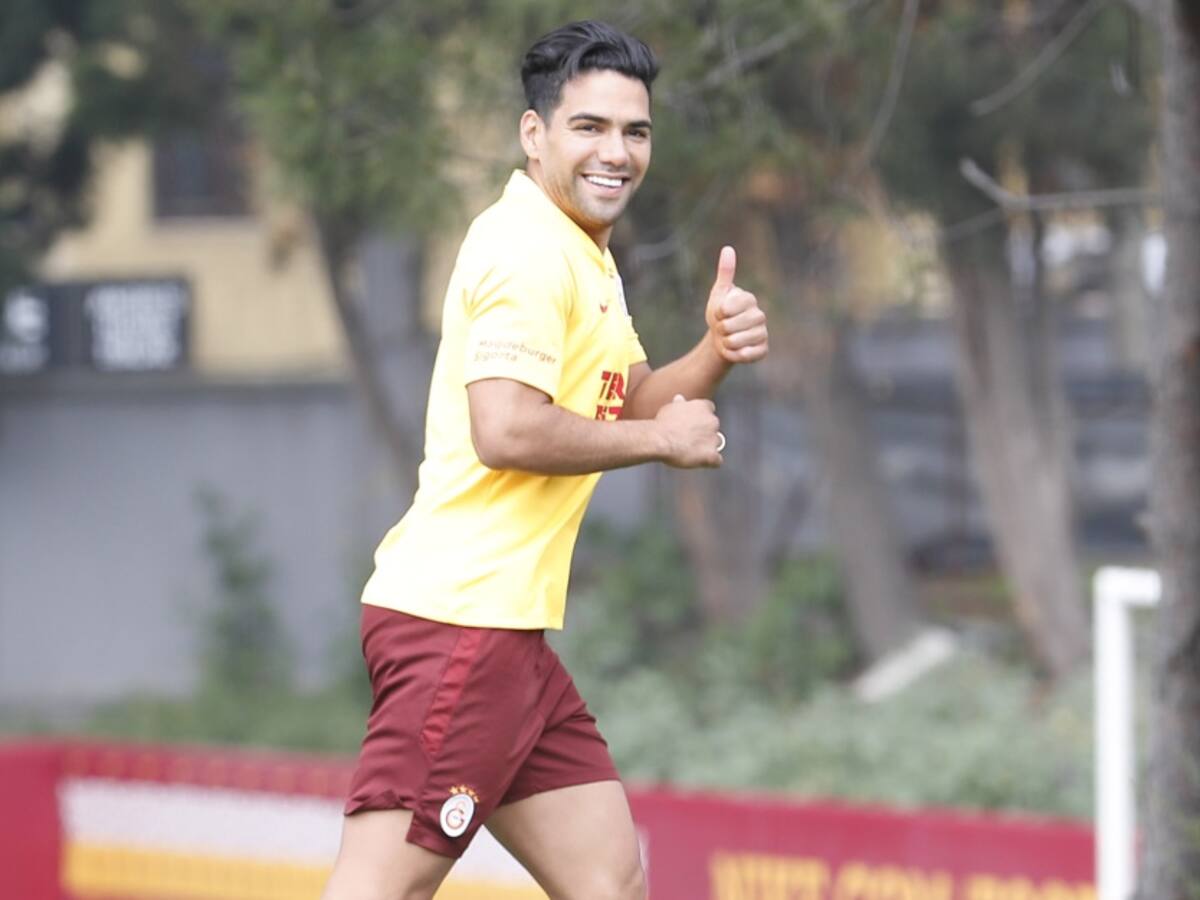 Falcao se unió a los entrenamientos presenciales del Galatasaray