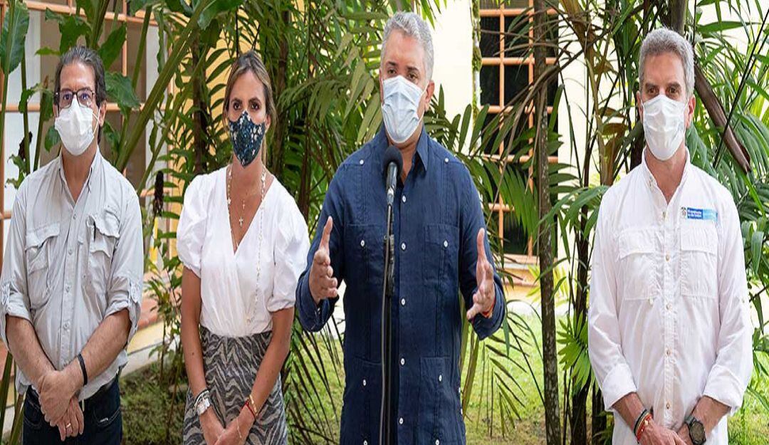 Anuncio del Presidente Duque.