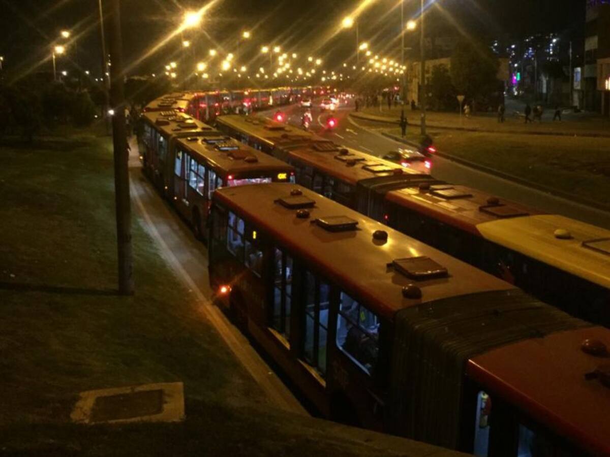 Jornada de caos este jueves Bogotá