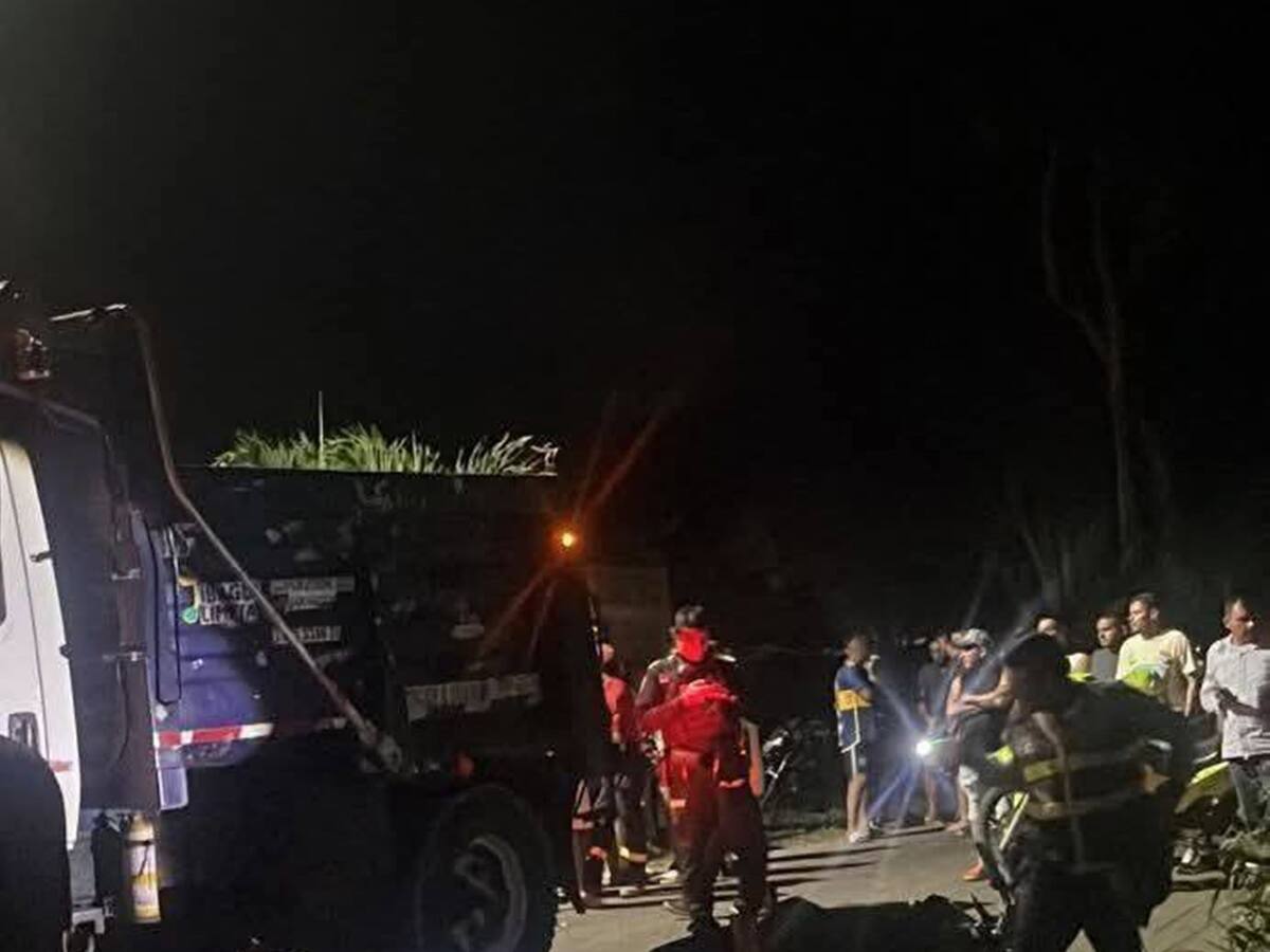 Motociclista murió en accidente de tránsito cerca al relleno sanitario de Ibagué