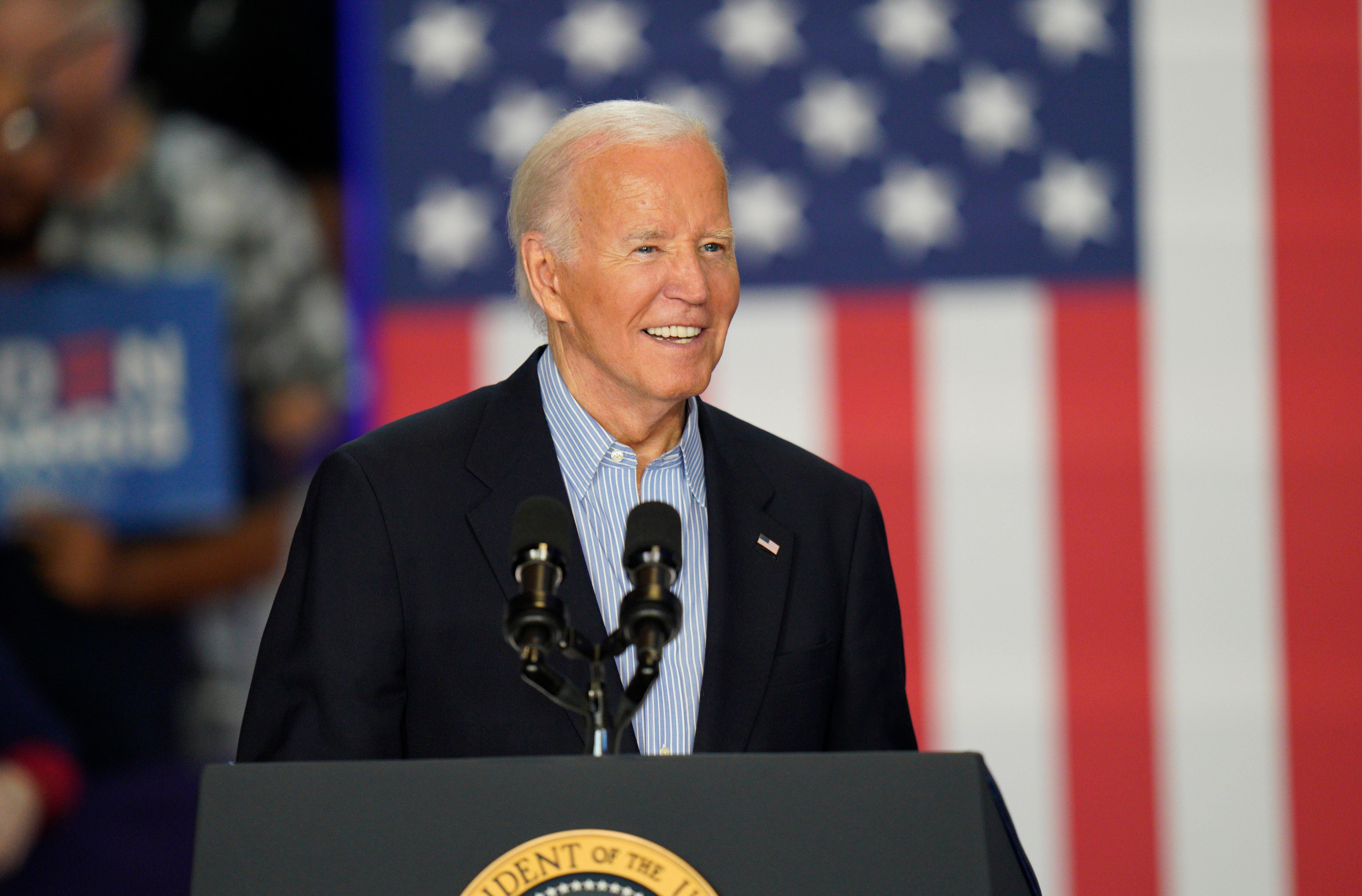 Madison (United States).- US President Joe Biden . EFE/EPA/STEVE APPS