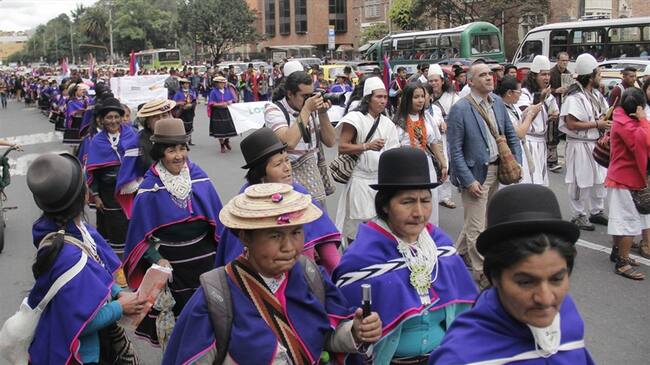Los indígenas manifiestan que las comunidades indígenas del país no tienen conocimiento del formulario final y otros aspectos técnicos/Imagen de referencia. Foto: Colprensa