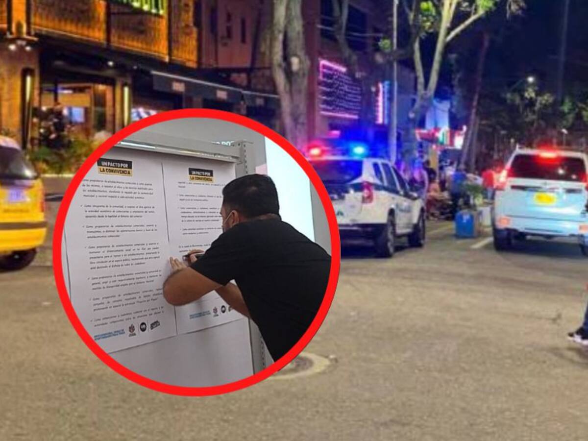 Bares firmó 'Pacto por la Convivencia' contra ruido e inseguridad