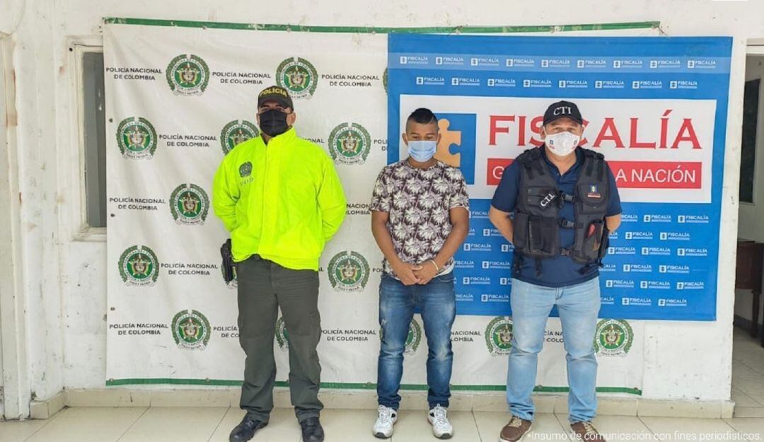 Como Yeferson Yacue Quintero, fue identificado el hombre  quien habría incurrido en conductas sexuales en contra de dos menores de edad.  