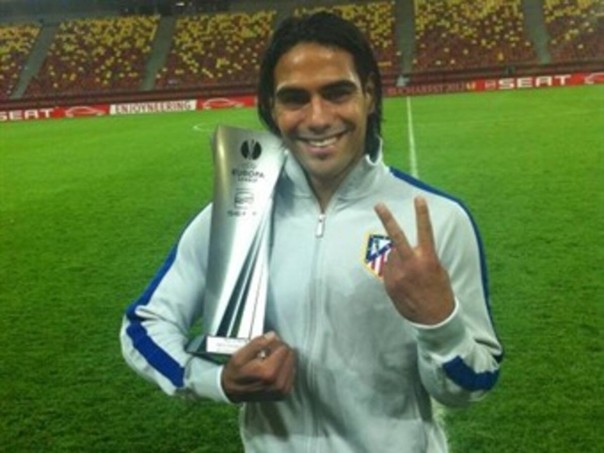 El colombiano Falcao también fue el mejor de la final en Bucarest