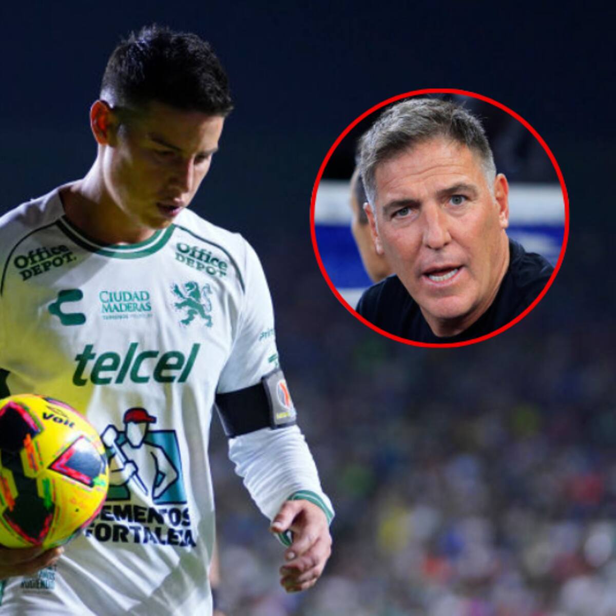 Berizzo elogió el partido de James Rodríguez ante Toluca: “Tal vez haya sido su mejor actuación”