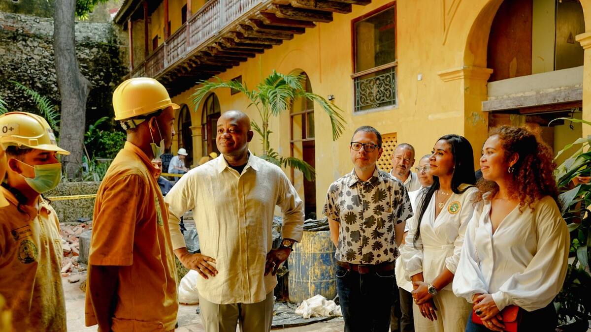 Casa Bolívar y Casa Benkos Biohó son en espacios de práctica para los aprendices de la Etcar