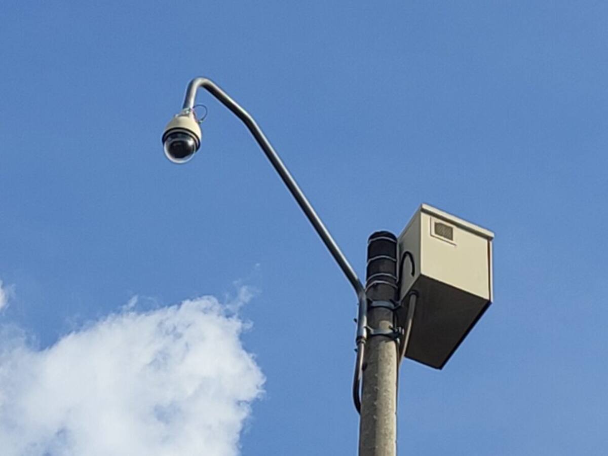 Avanzó un 60% el arreglo y modernización de las cámaras de vigilancia en Bucaramanga