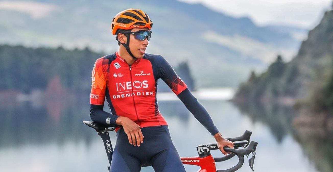 Egan Bernal durante sus semanas de recuperació y entrenamientos en Colombia / Instagram: Egan Bernal