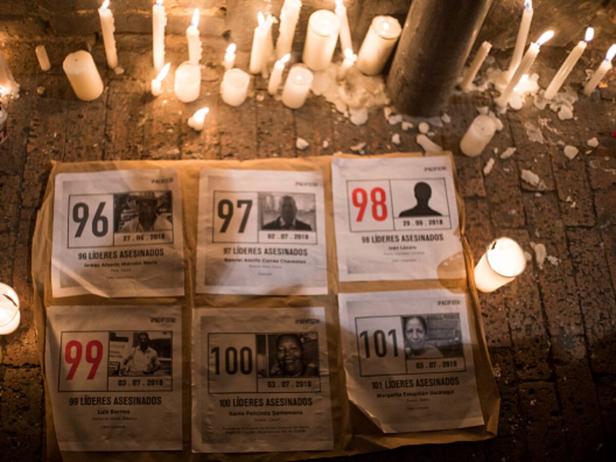 Nariño presentó el mayor número de asesinatos a líderes sociales en 2022