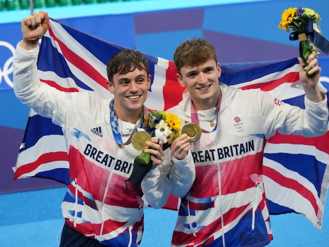 Thomas Daley y Matty Lee campeones olímpicos en trampolín de 10 metros en Tokio 2020
