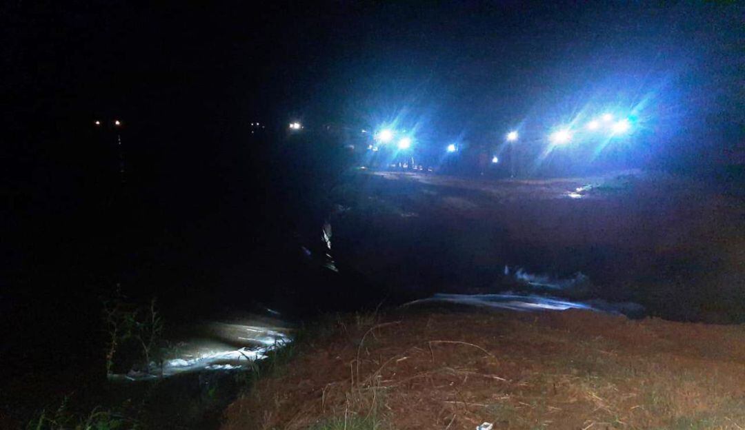 Emergencia derivada por rompimiento de un dique de protección en el sector Cara de Gato