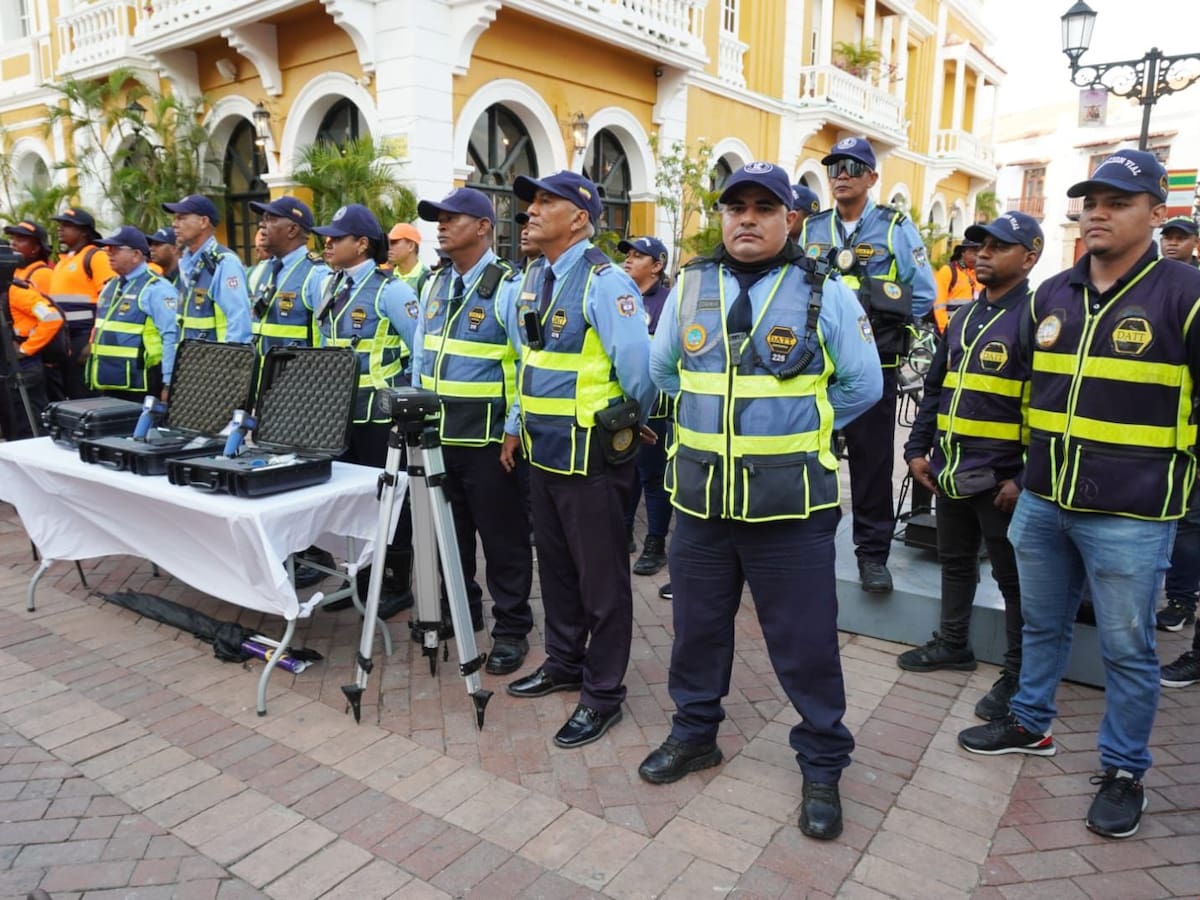 Más de 100 agentes de tránsito del DATT blindarán la movilidad en Cartagena durante la Semana Santa