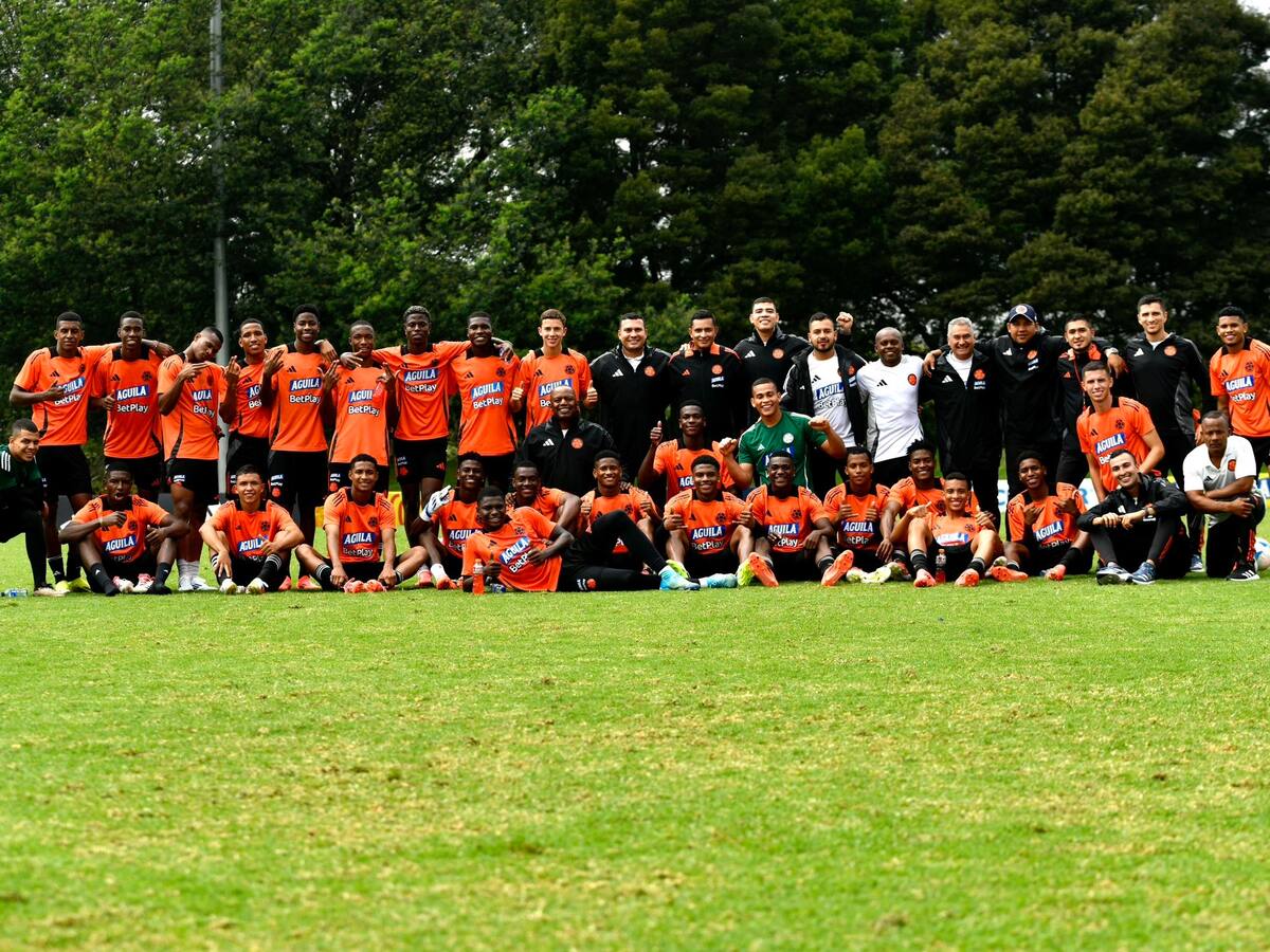 Selección Colombia Sub-20: convocatoria para los amistosos previos al Sudamericano