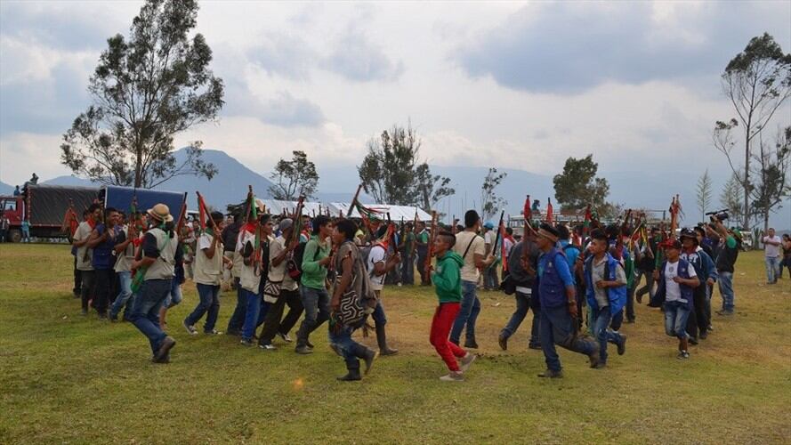 Comunidades de Tierradentro. Foto: Asociación de Cabildos Indígenas del Norte del Cauca.