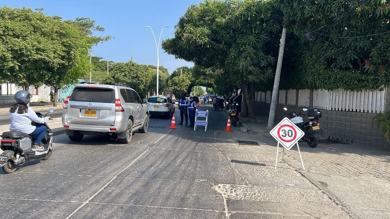 Comienzan sanciones por incumplir el pico y placa para particulares en Santa Marta/ Alcaldía de Santa Marta.
